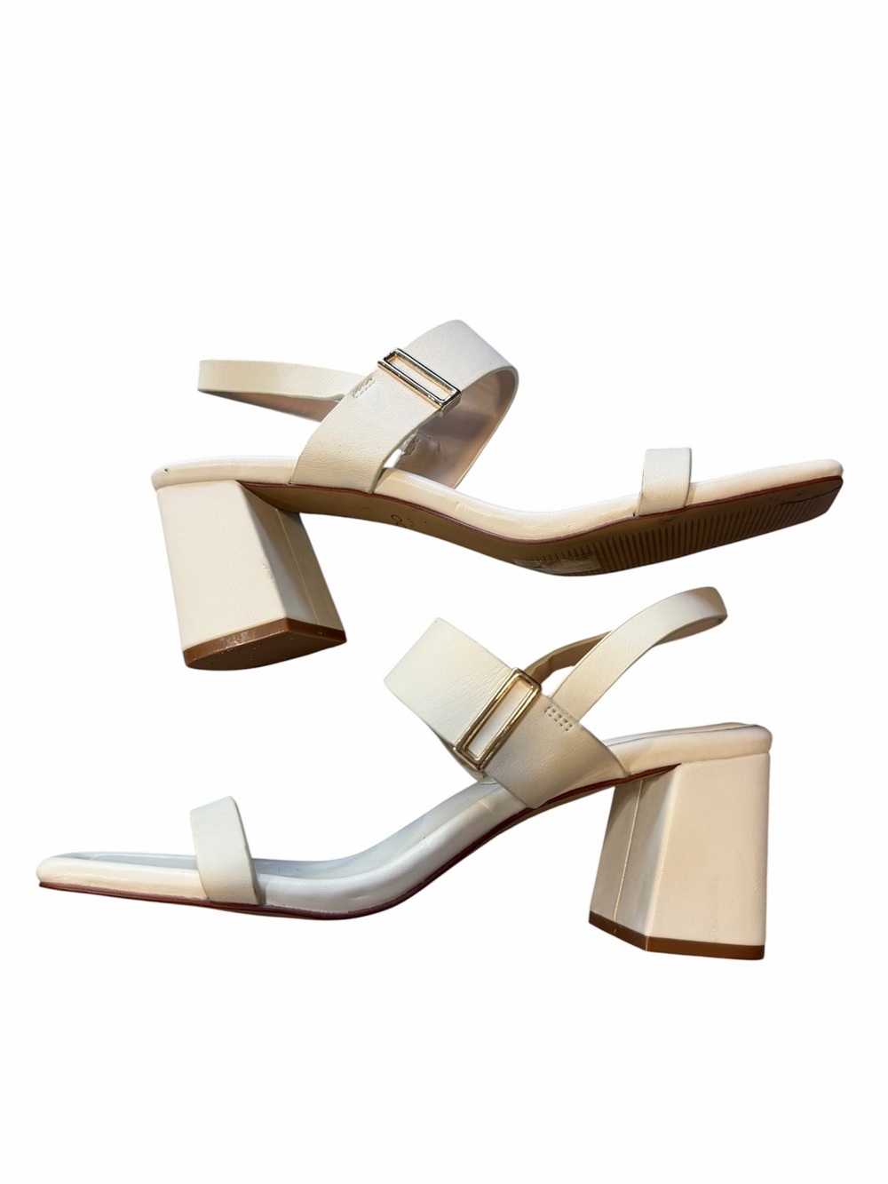 ALDO Fidles Leather Strappy Heeled Sandals 10